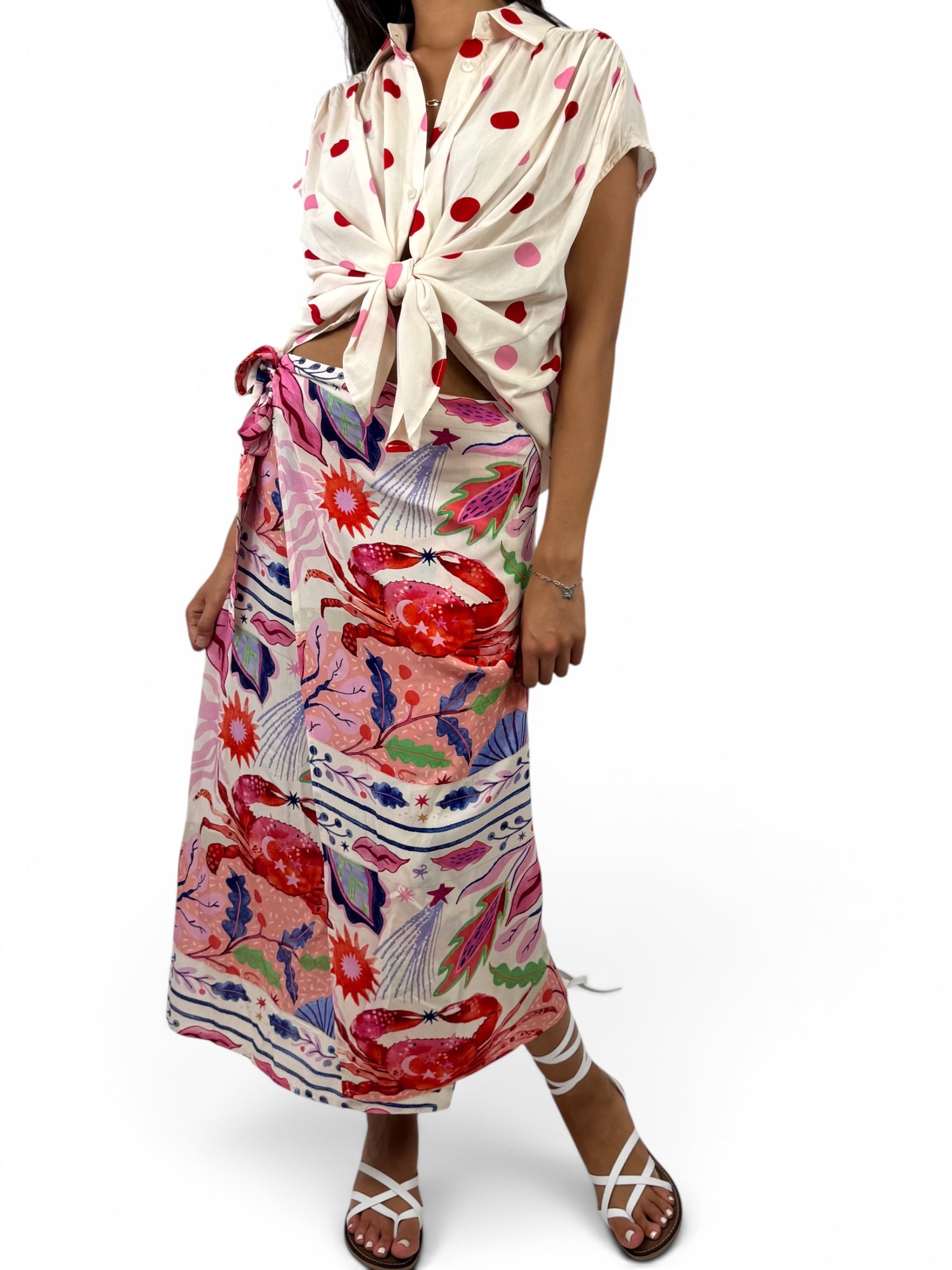 SUSY MIX GONNA PAREO ROSSO