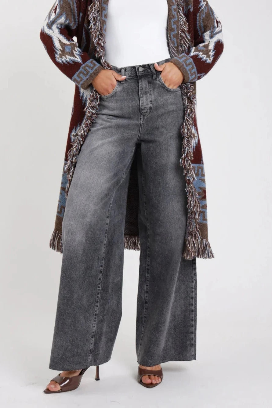 SUSY MIX JEANS CINZIA PALAZZO NERO