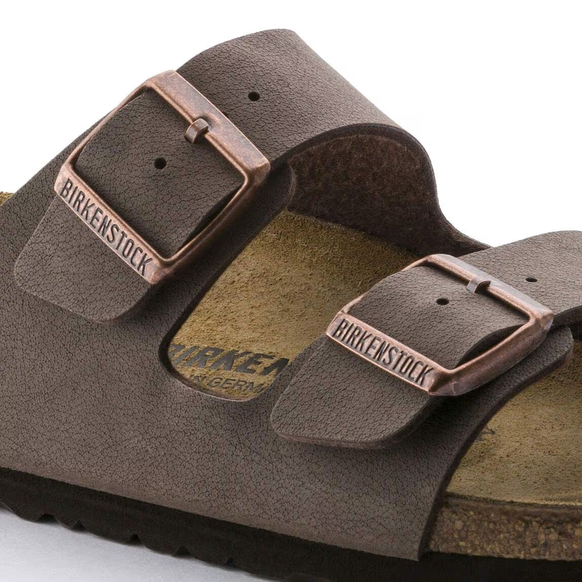 BIRKENSTOCK ARIZONA NUBUCK MOCHA DONNA