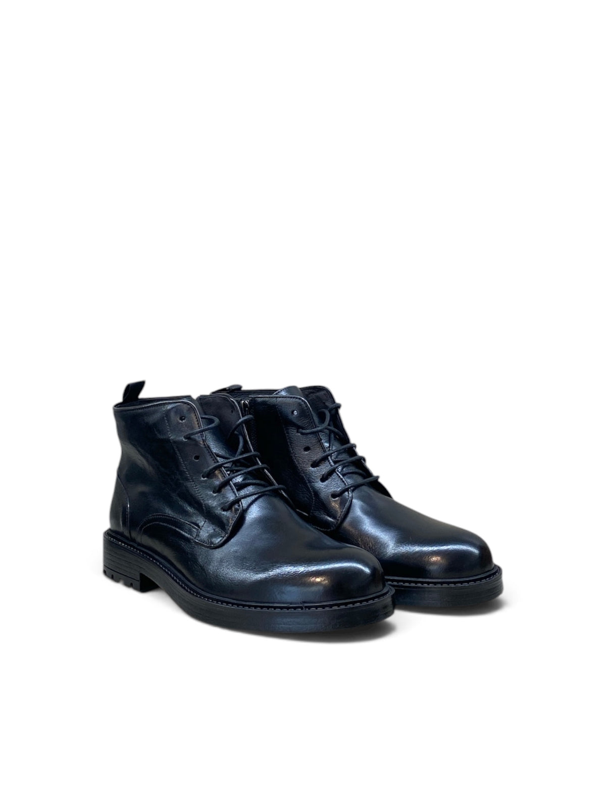EXTON POLACCHINE IN PELLE NERA