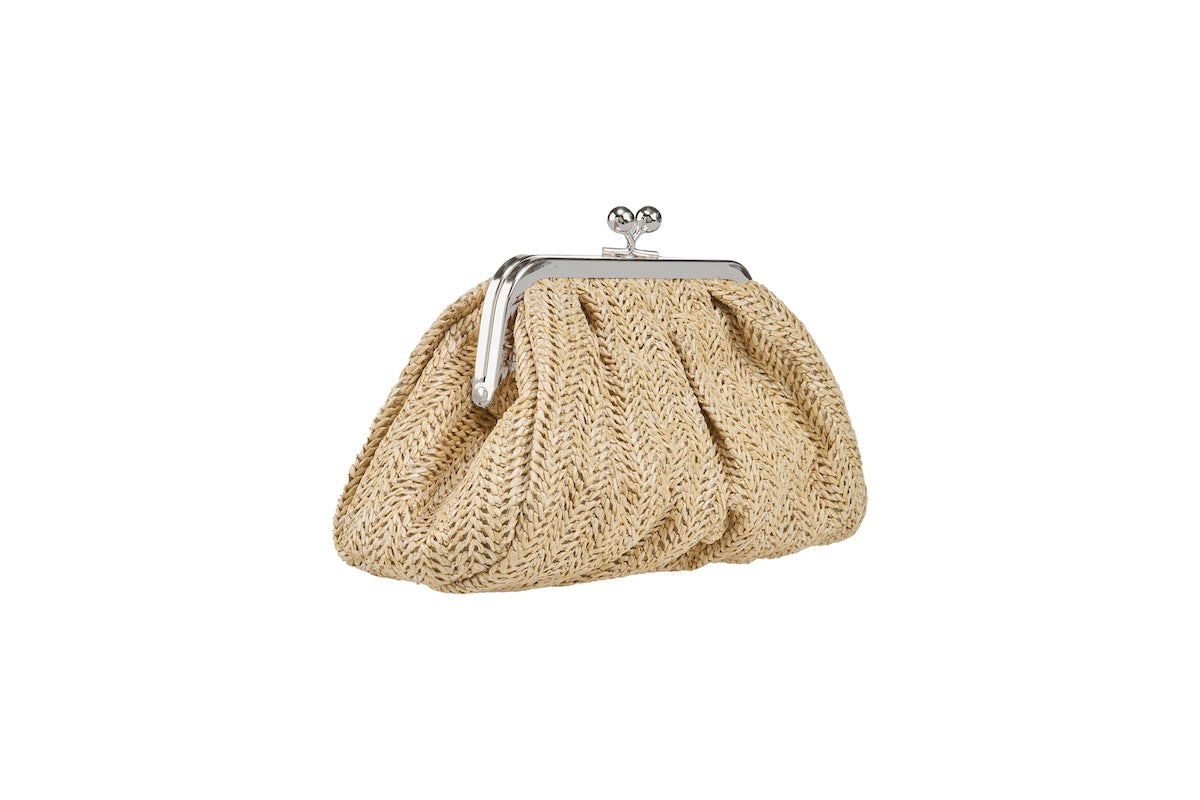 ANNA CECERE POCHETTE PASTICCINO NATURALE