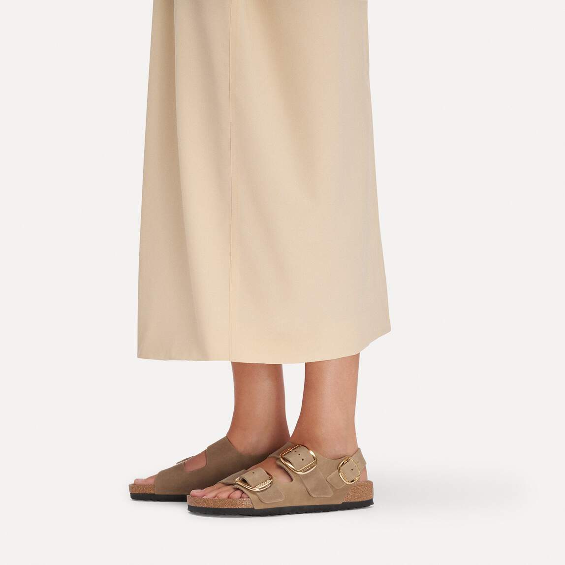 BIRKENSTOCK MILANO BIG BUCKLE TABACCO BROWN