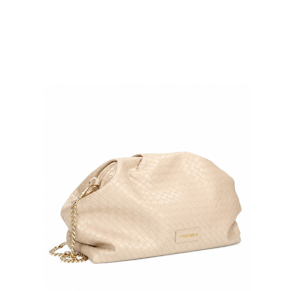 VIVIENNE D MAXI POCHETTE ZOE TWIST BEIGE