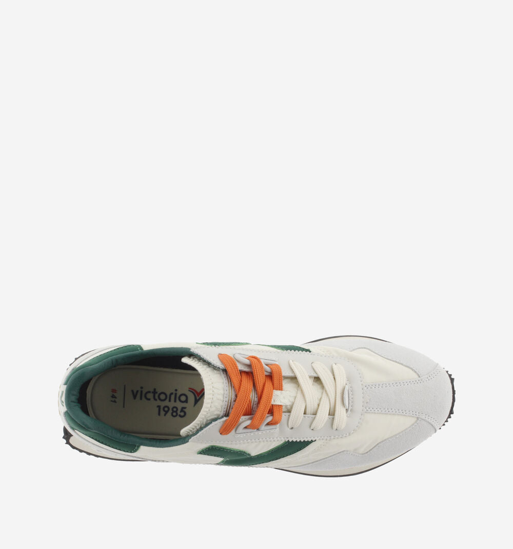 VICTORIA SNEAKERS ROT VINTAGE BLANCO