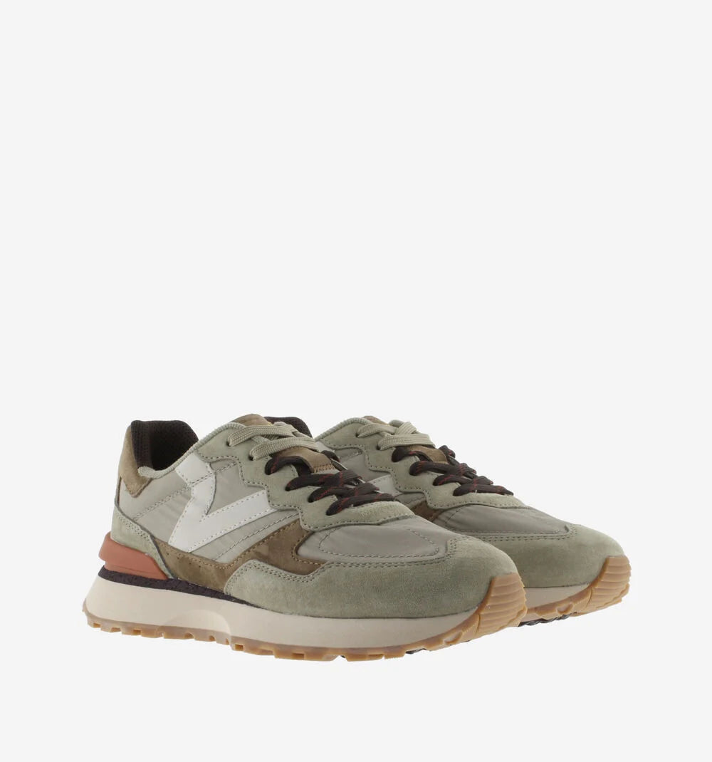 VICTORIA Sneaker uomo modello running taupe