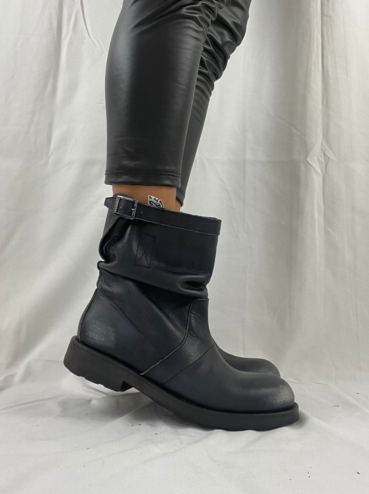 Bikkembergs Stivali Saldi Stivale Biker Stivale Bikkembergs