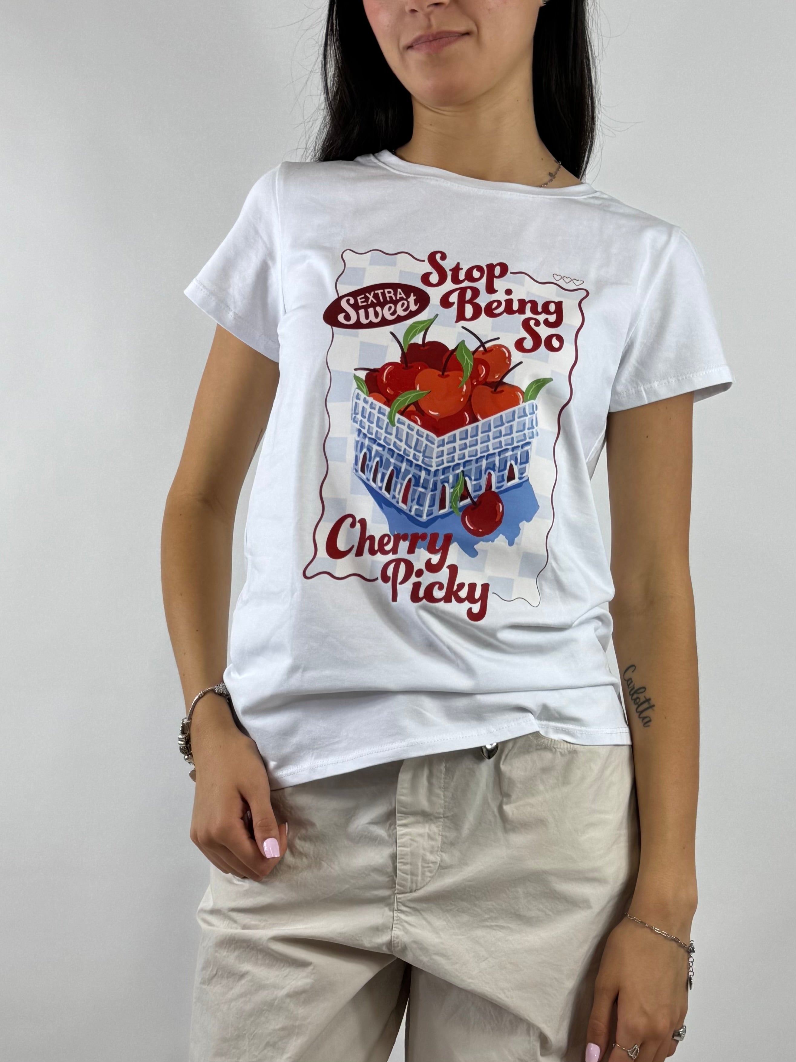 CECILE T-SHIRT CILIEGE