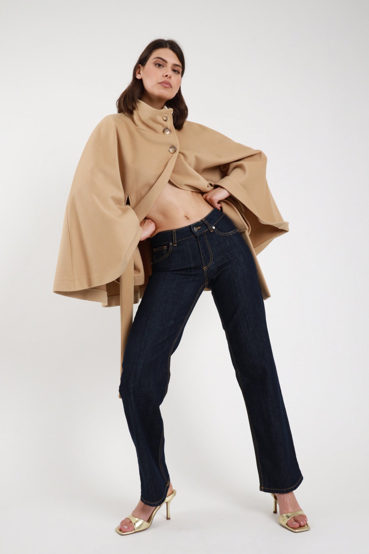 SUSY MIX JEANS STRAIGHT DENIM SCURO