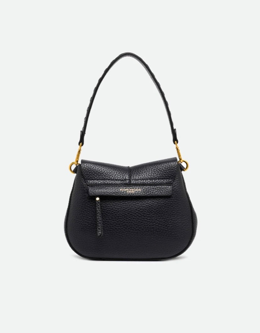 GIANNI CHIARINI BORSA A SPALLA HELENA ROUND NERA