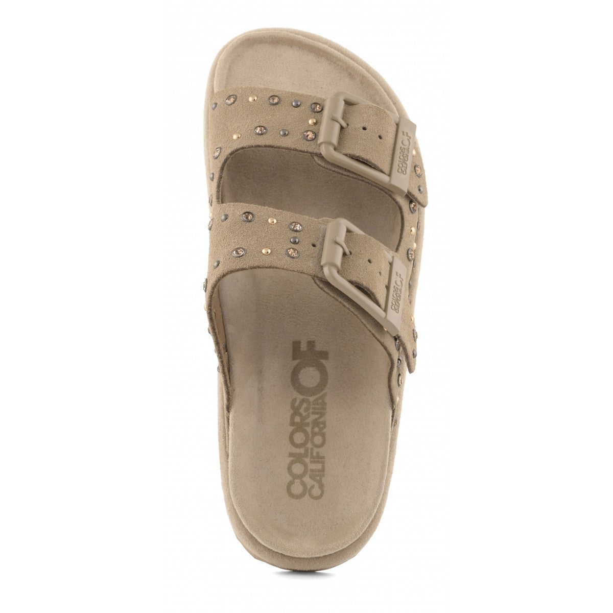 COLORS OF CALIFORNIA CIABATTA MUD SUEDE