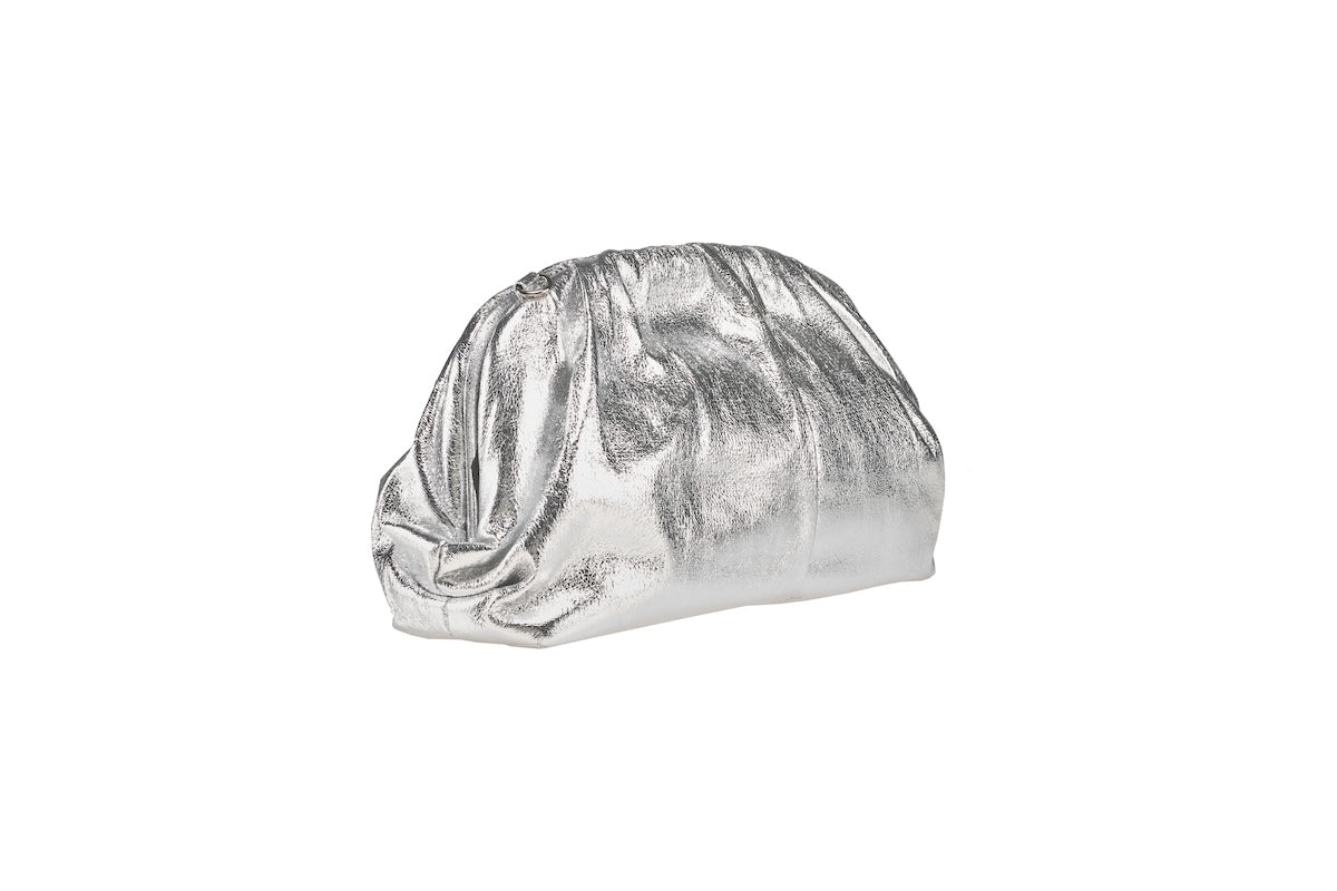 ANNA CECERE POCHETTE ARGENTO