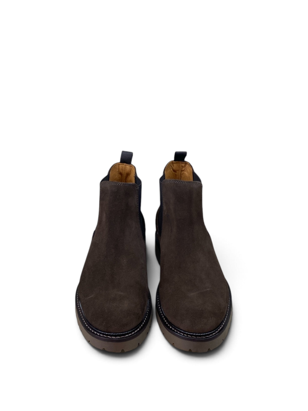 EXTON STIVALETTO BEATLES IN CAMOSCIO TERRA