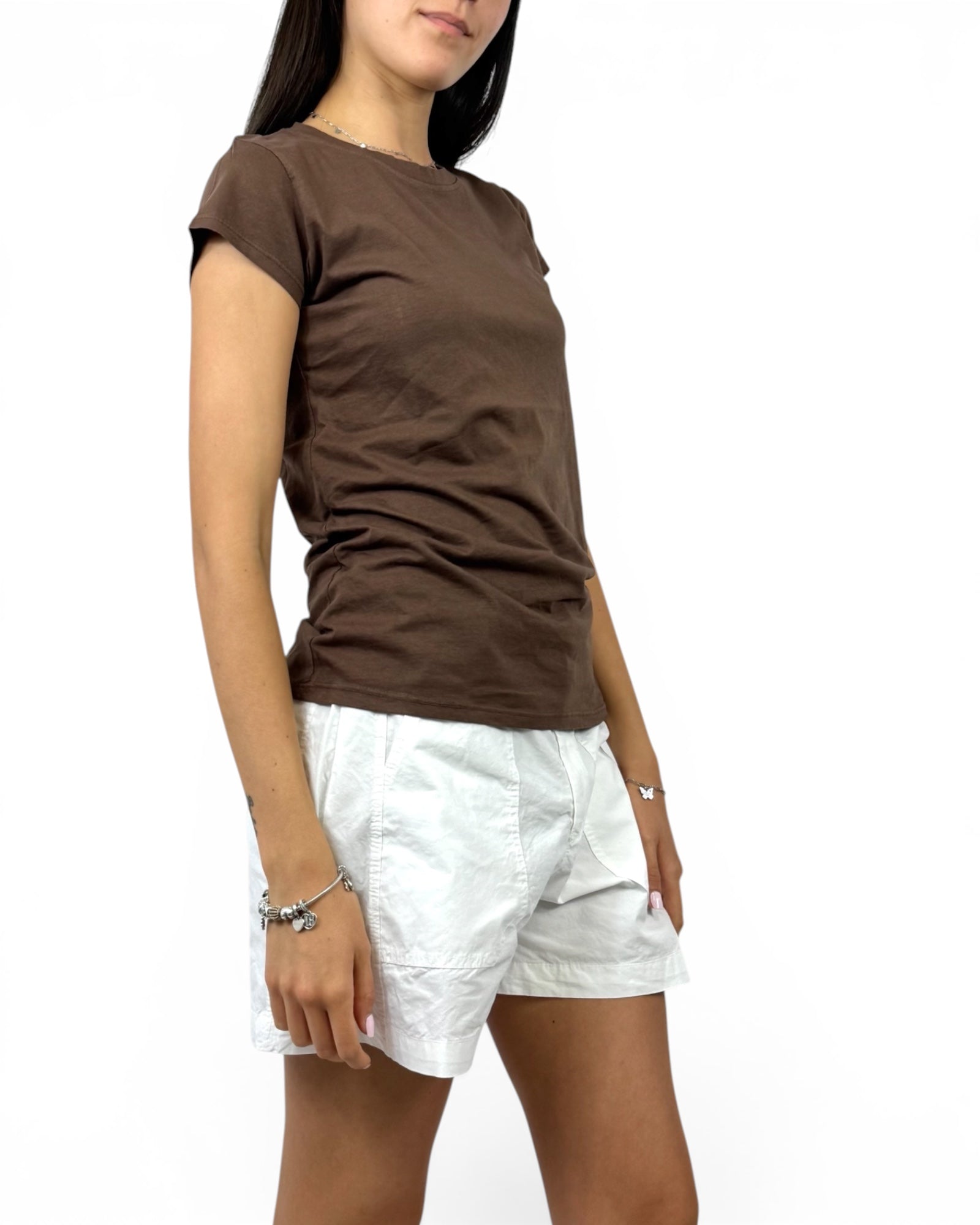 SUSY MIX MAGLIA GIROCOLLO CIOCCOLATO