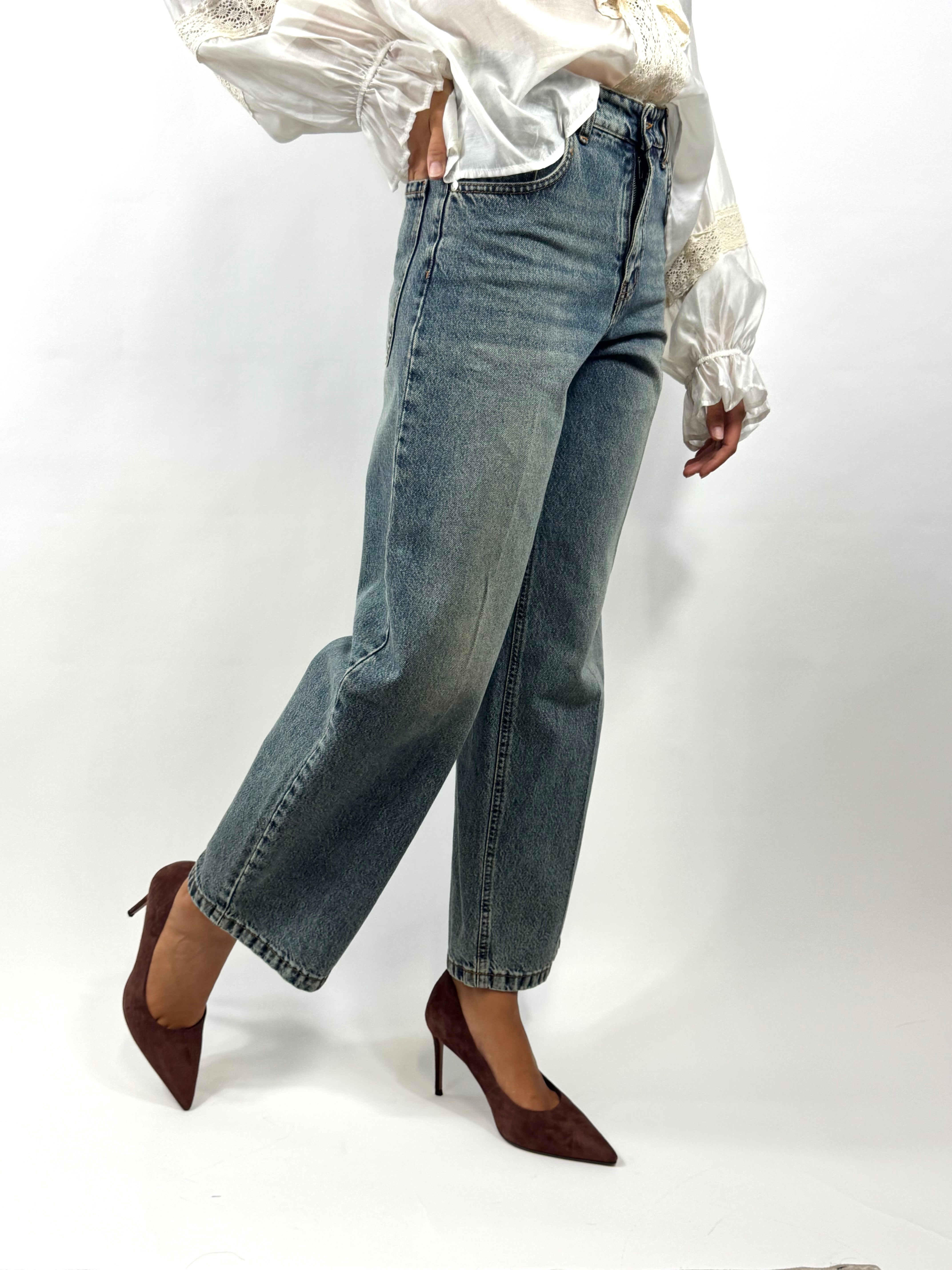 SUSY MIX JEANS CINZIA WIDE LEG