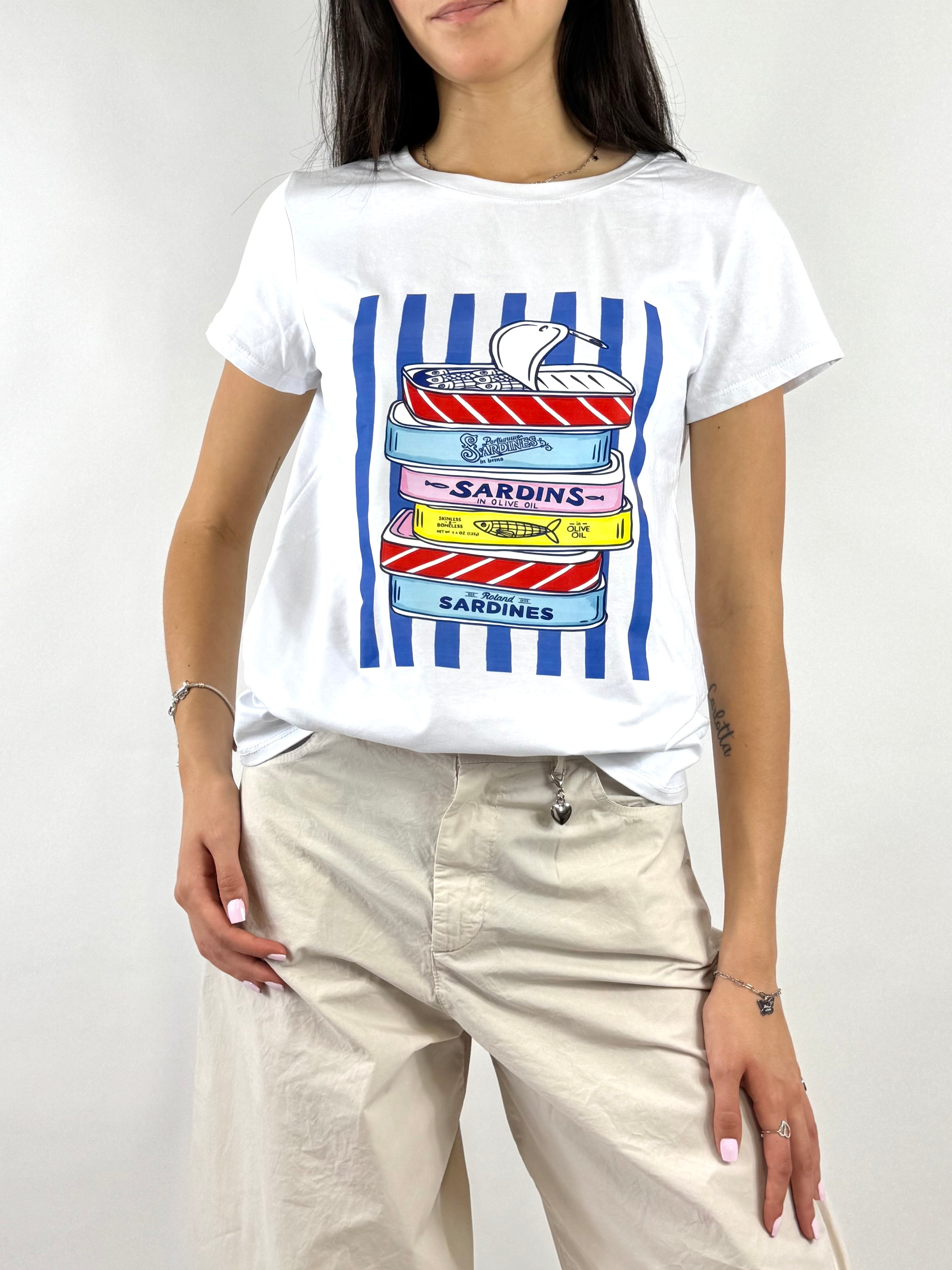 CECILE T-SHIRT SARDINS