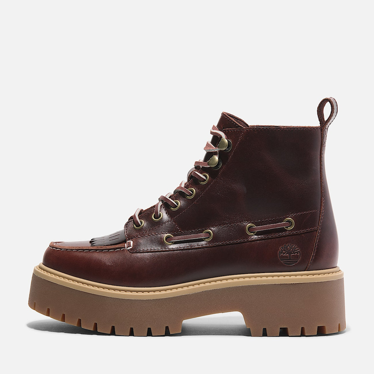 TIMBERLAND STIVALETTO STONE STREET SFRANGIATO CON PLATEAU