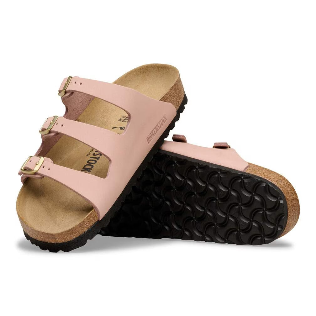 BIRKENSTOCK FLORIDA NABUK SOFT PINK