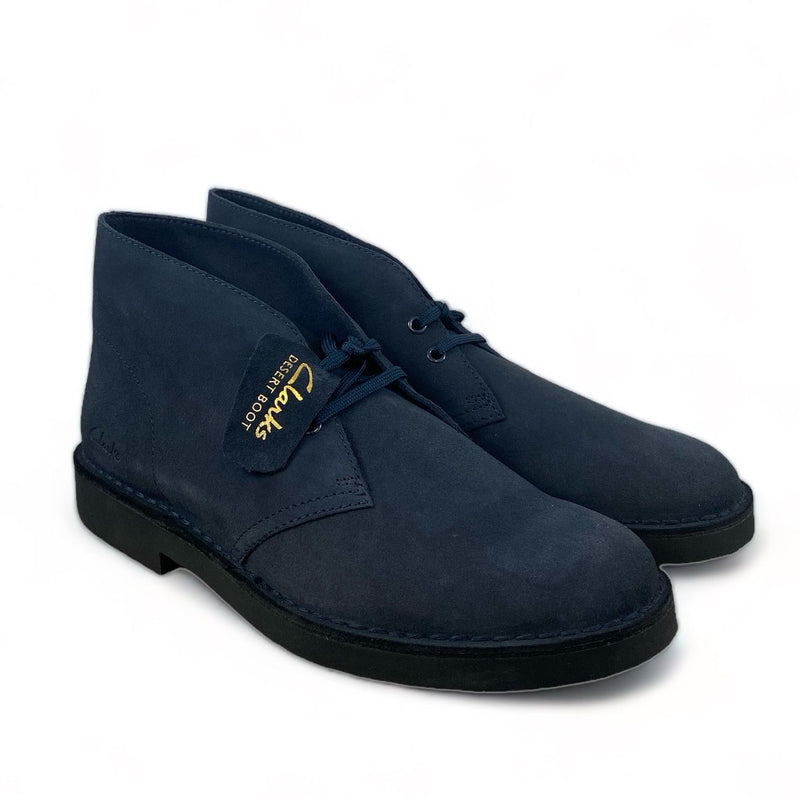 Clarks Polacchina Uomo Desert in pelle scamosciata blu navy