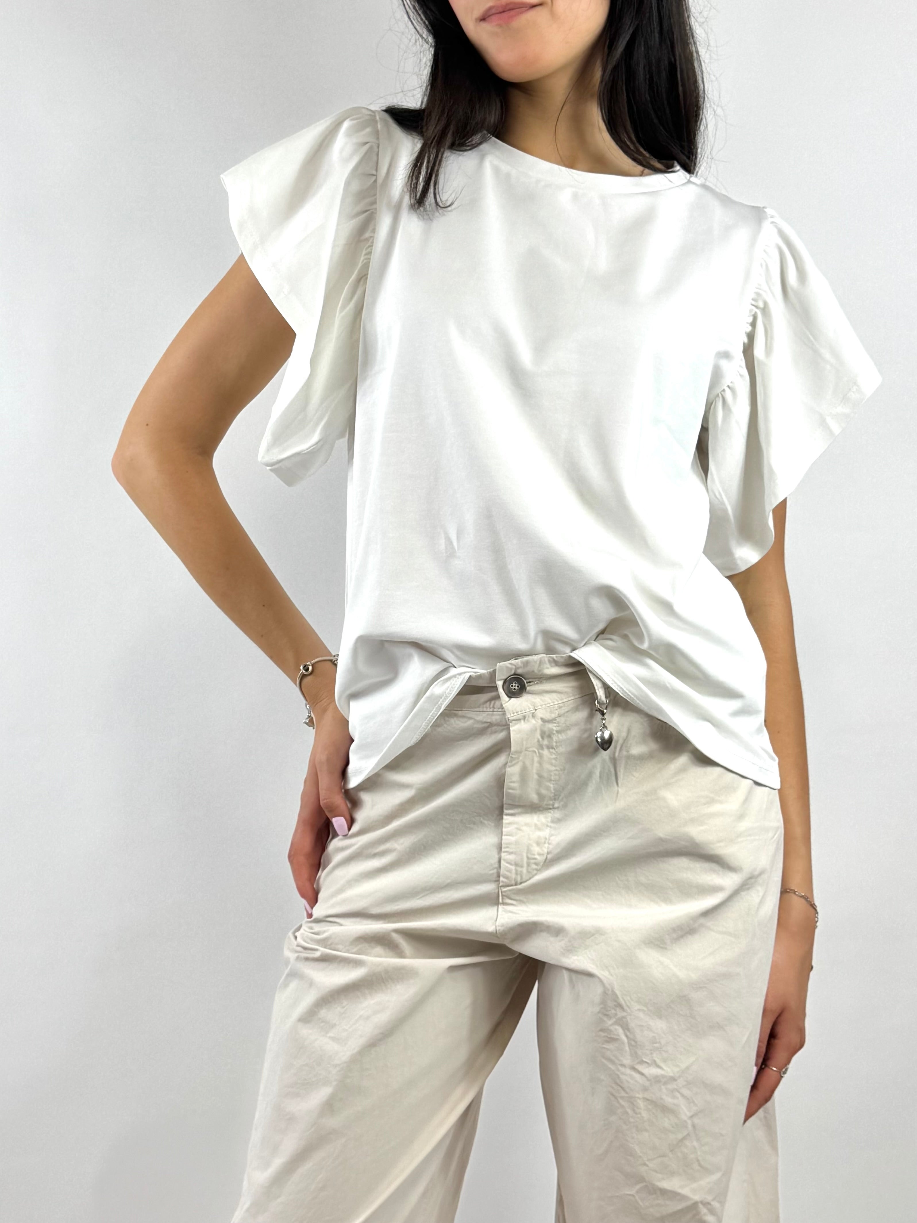 SUSY MIX T-SHIRT MANICA VOLANT