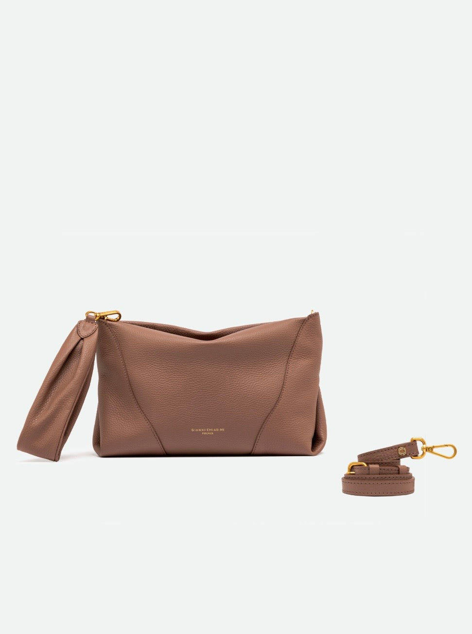 GIANNI CHIARINI POCHETTE SURIA MARABOU