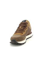 SUN68 Sneaker Tom 2.0 Solid da uomo con tomaia in tessuto marrone