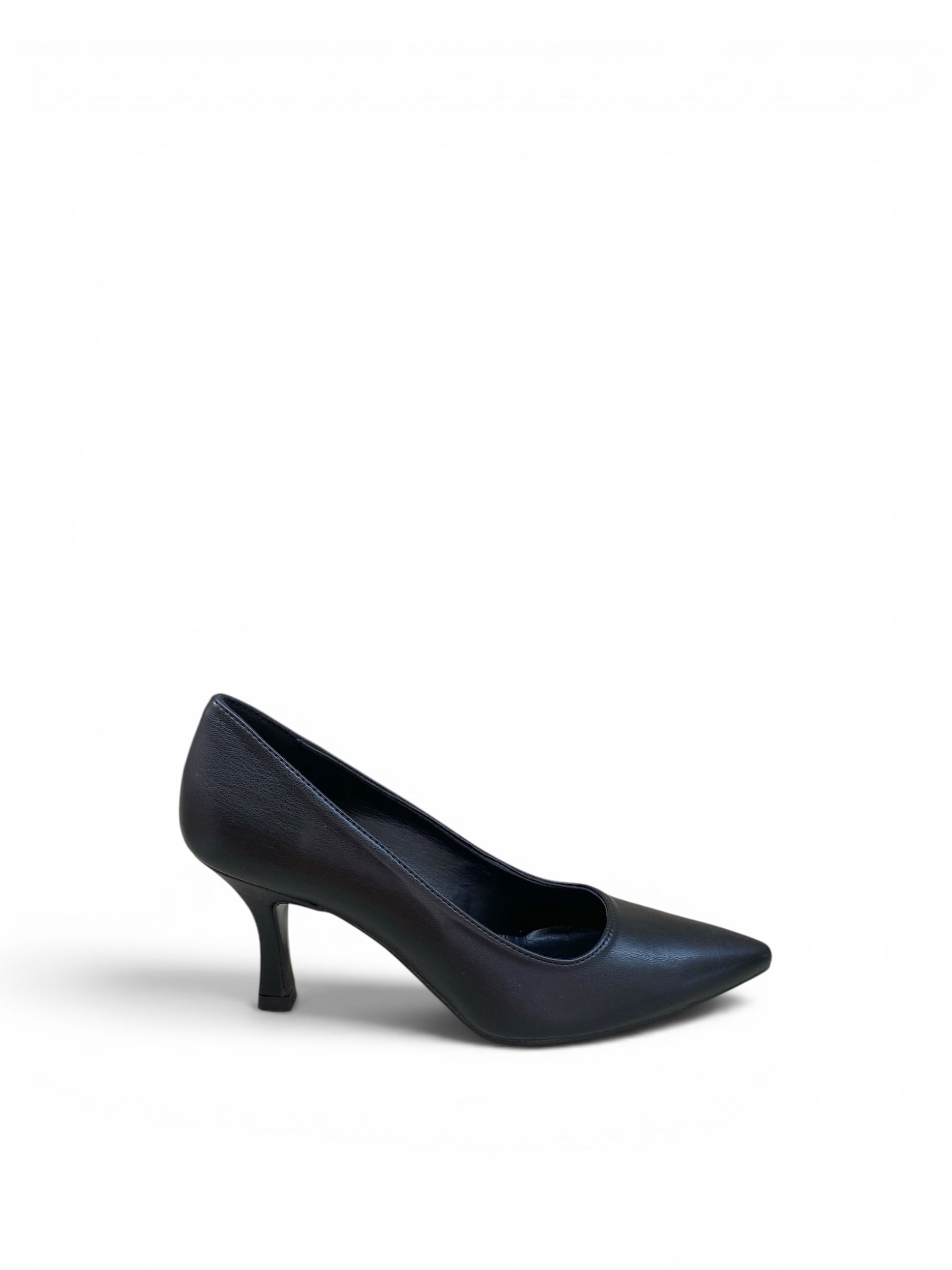 BOTTEGA LOTTI DÉCOLLETÉ ECOPELLE NERO