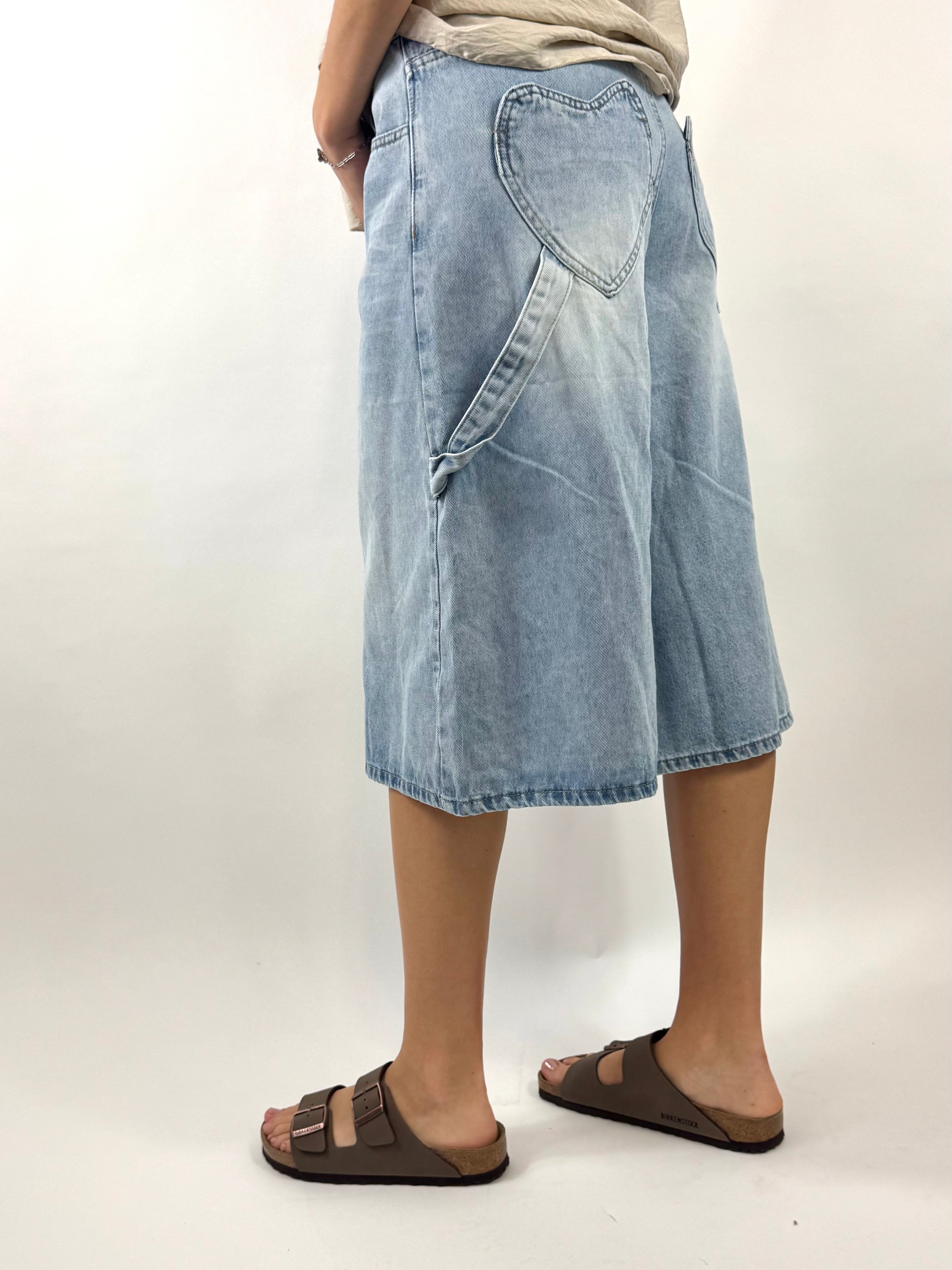 CECILE BERMUDA DENIM
