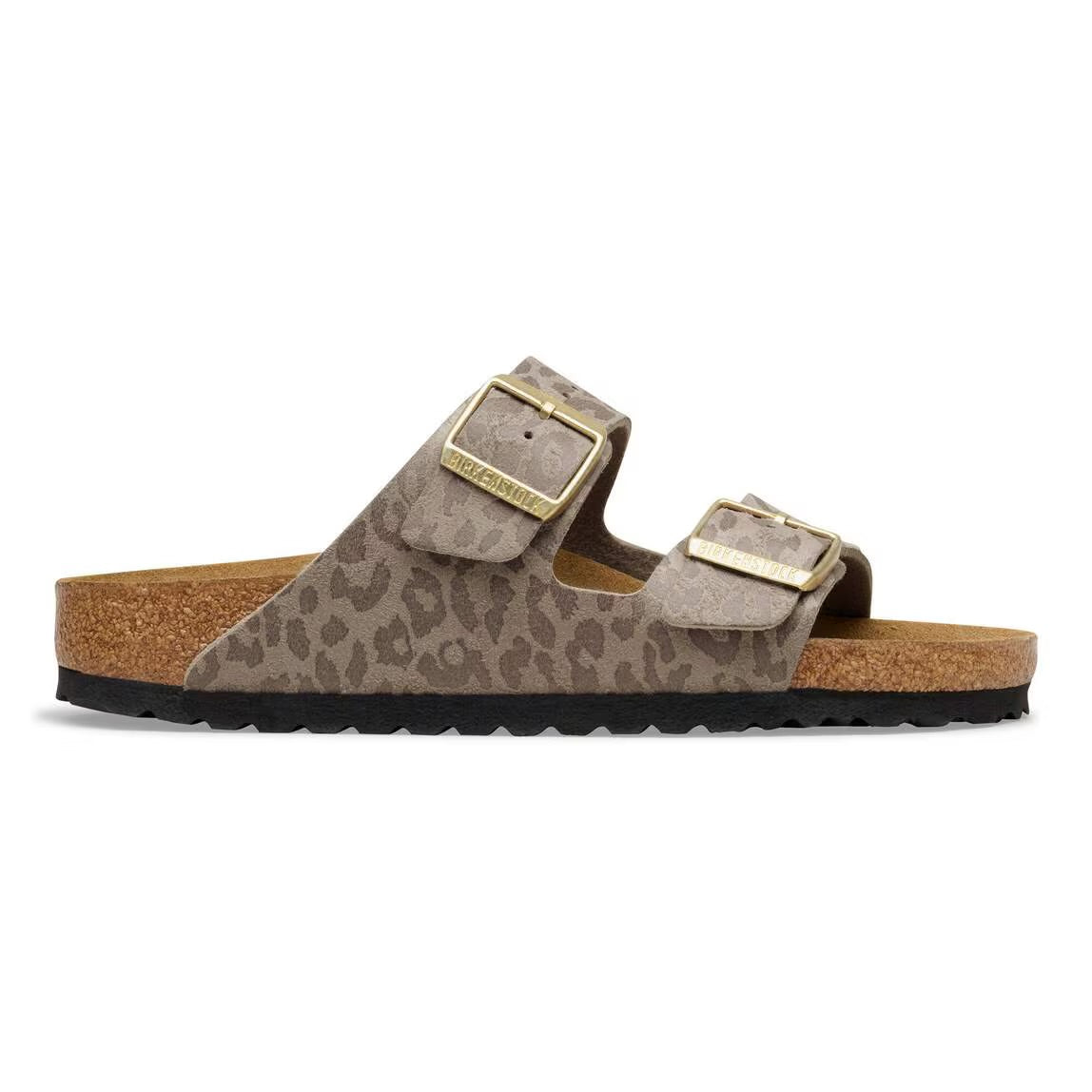 BIRKENSTOCK ARIZONA GREY TAUPE ANIMALIER