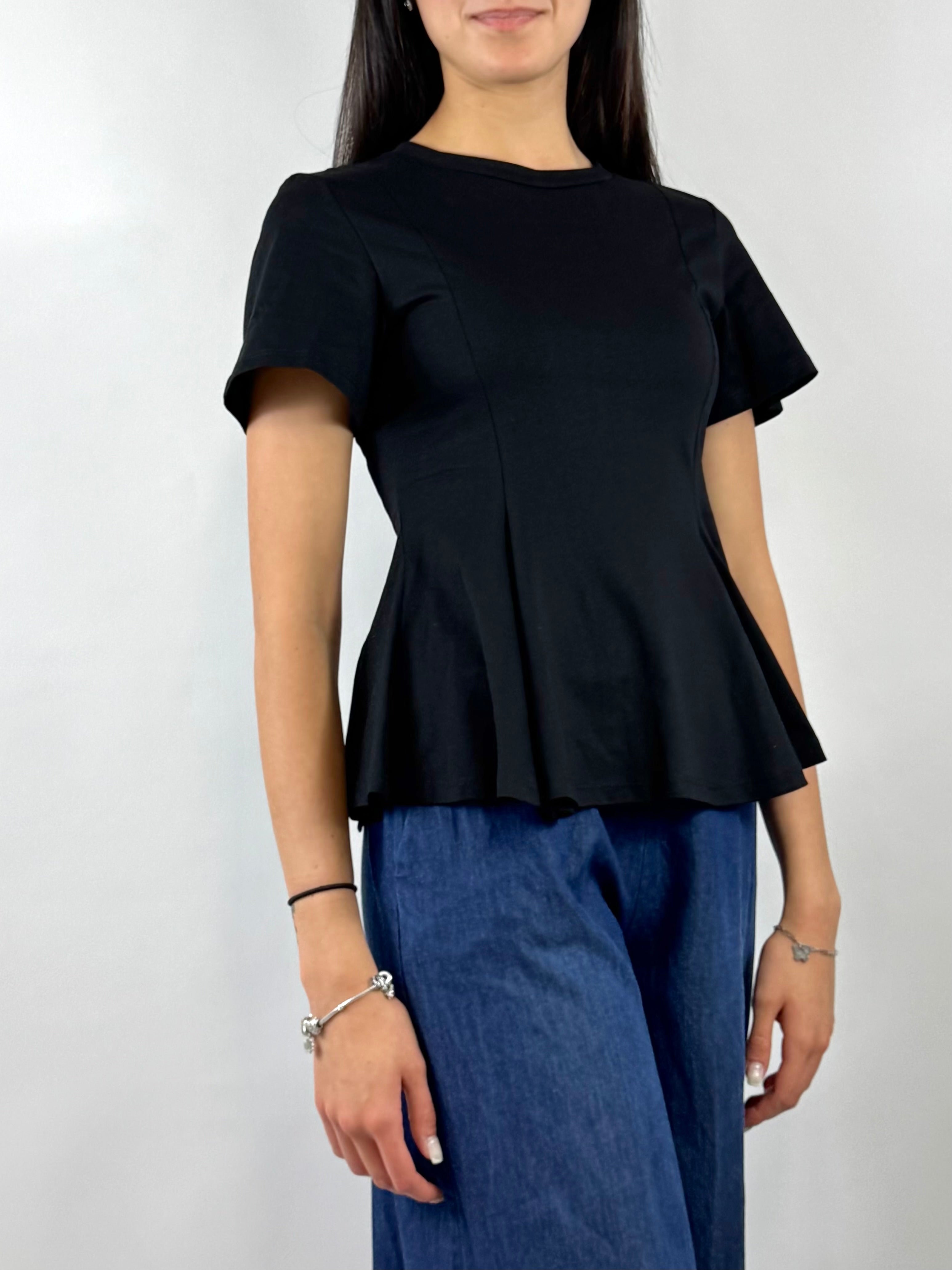SUSY MIX T-SHIRT SPICCHI NERA