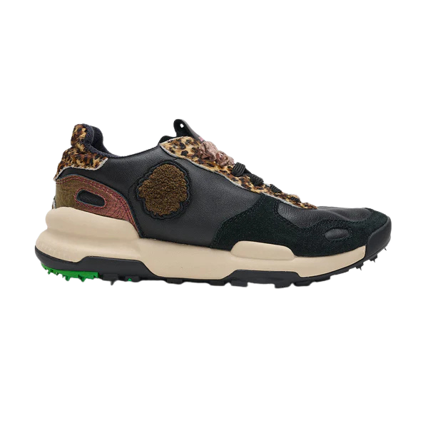 SATORISAN Sneakers donna pelle cavallino nero