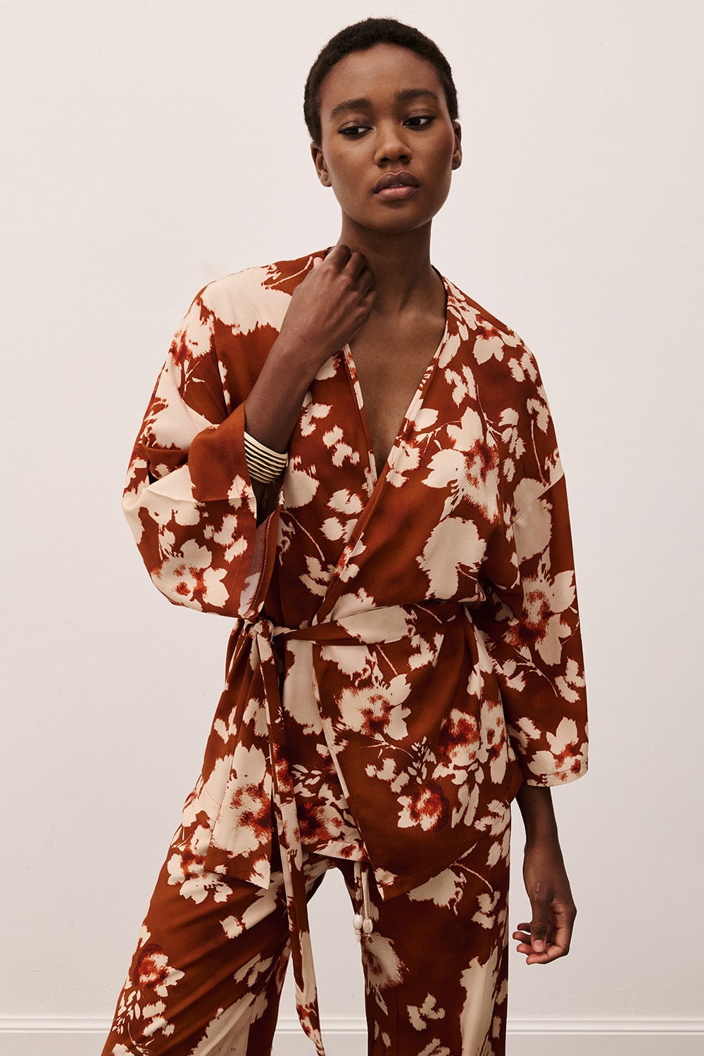 TWO WAY KIMONO RUST