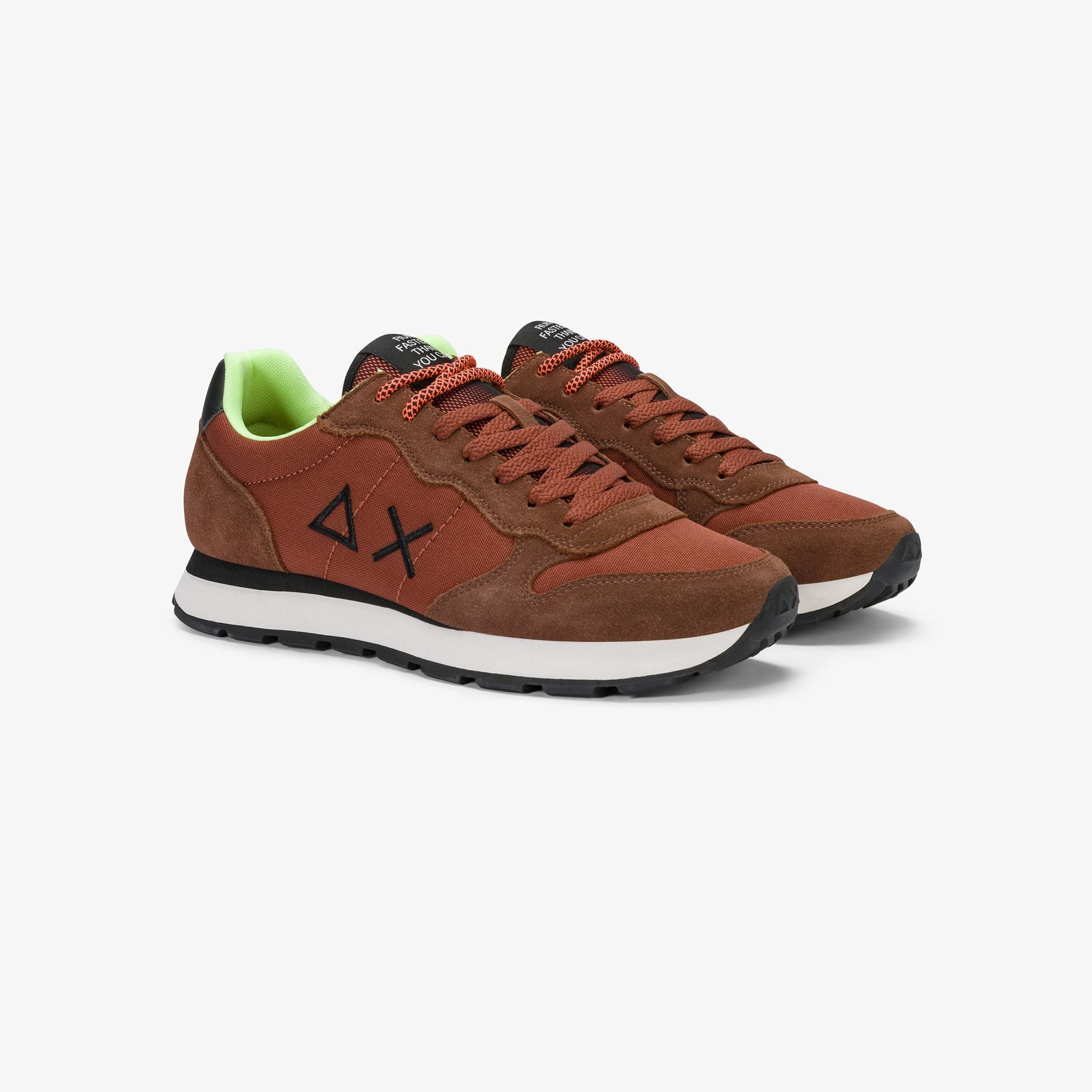 SUN68 SNEAKERS UOMO TOM FLUO RUST