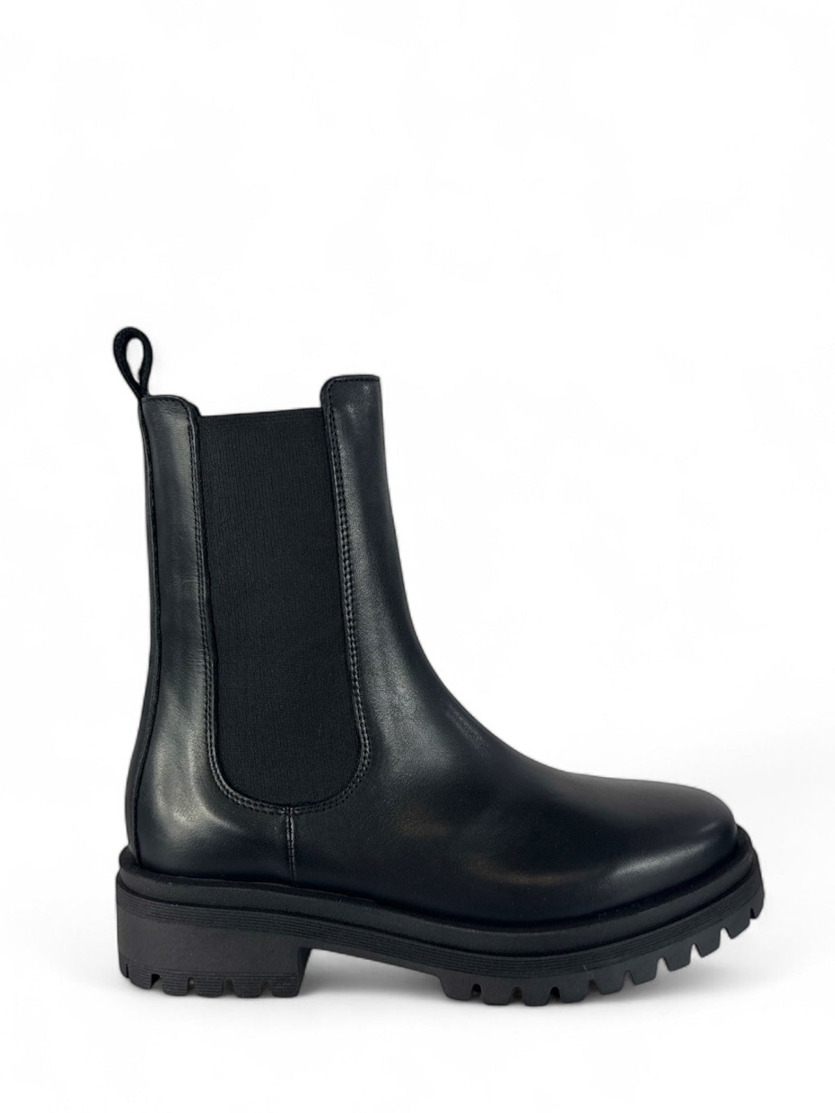 CROWN BEATLES IN PELLE NERO