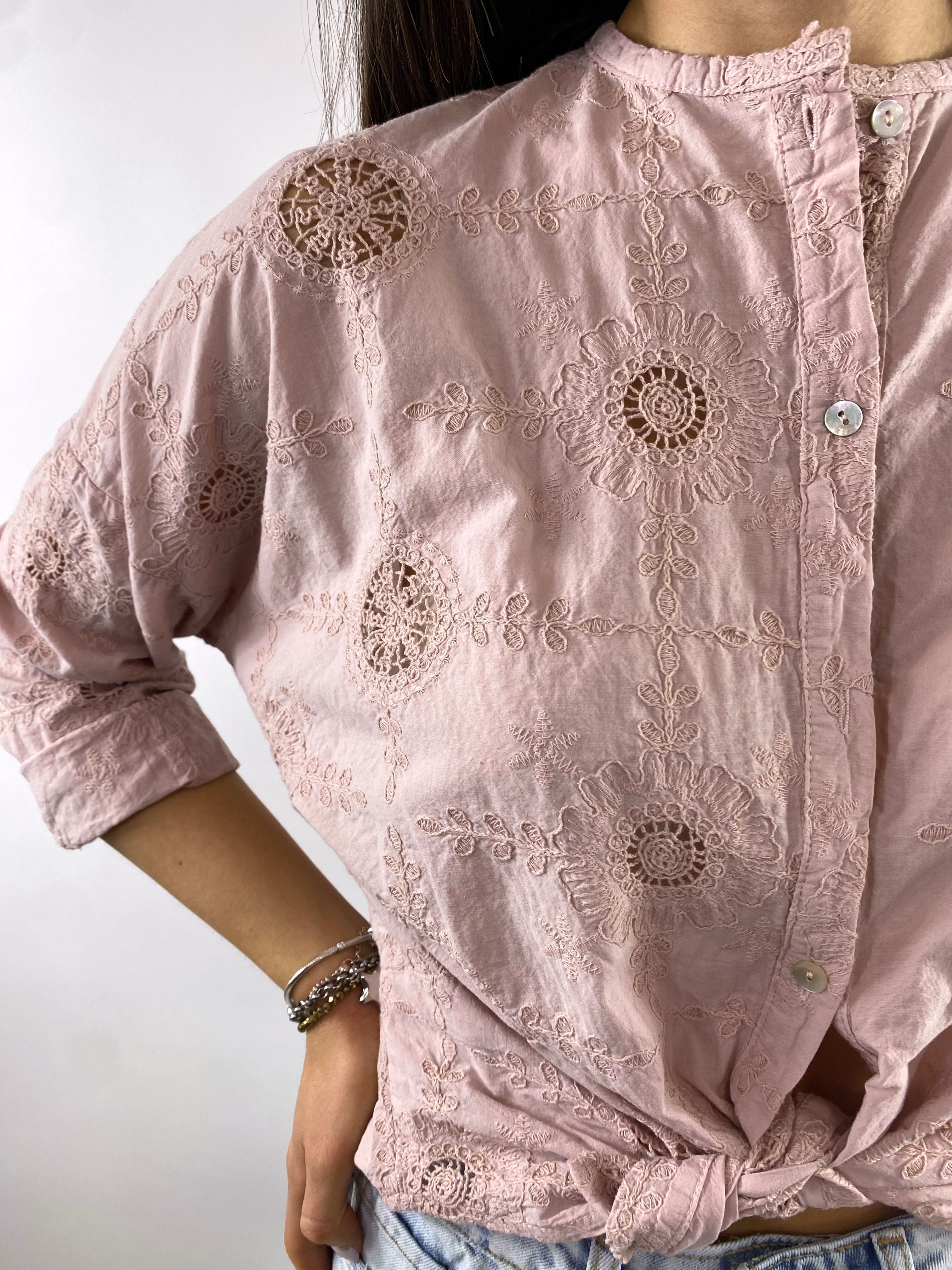 SUSY MIX CAMICIA RICAMI CIPRIA