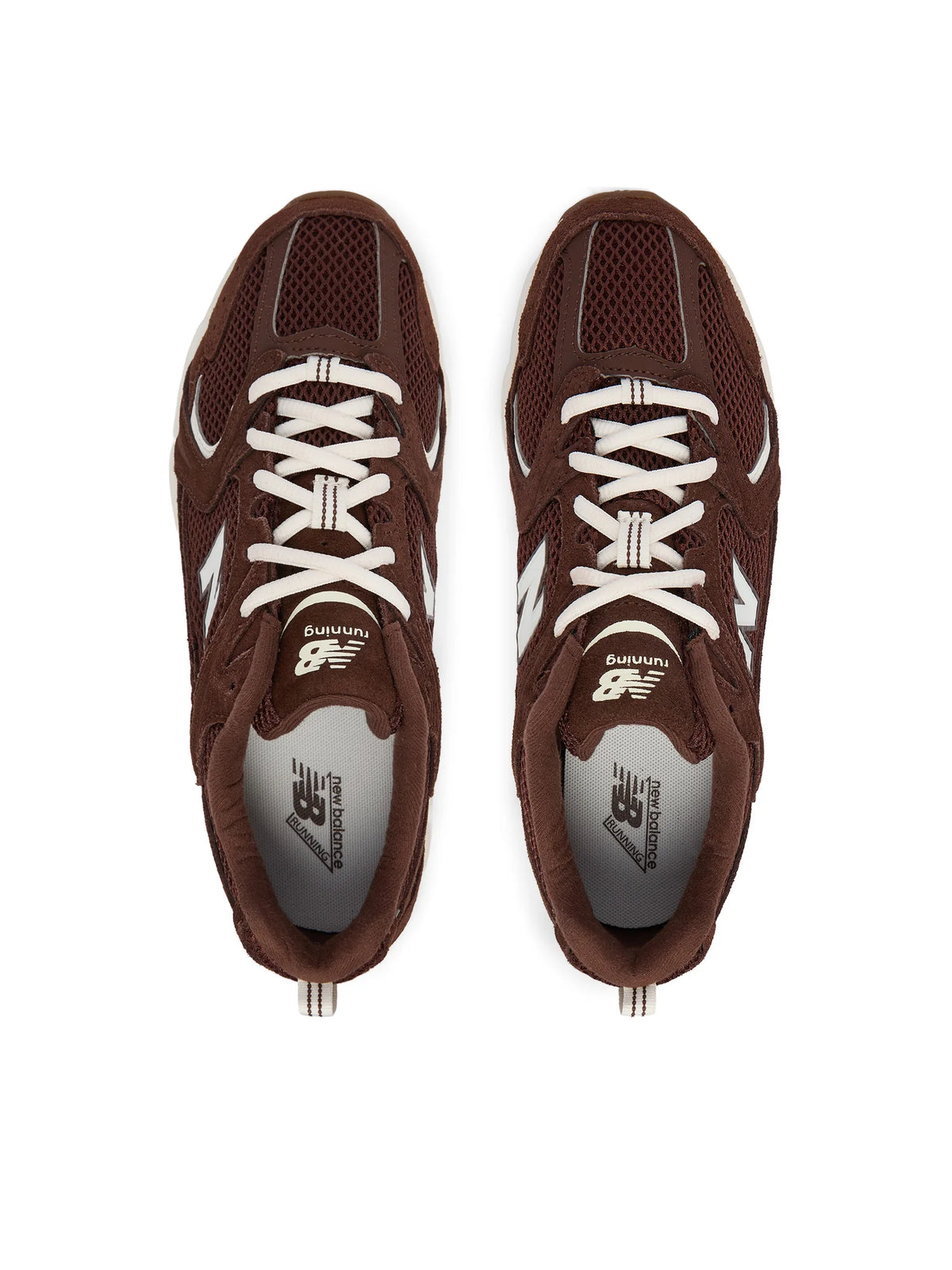 NEW BALANCE SNEAKERS U530COB MARRONE