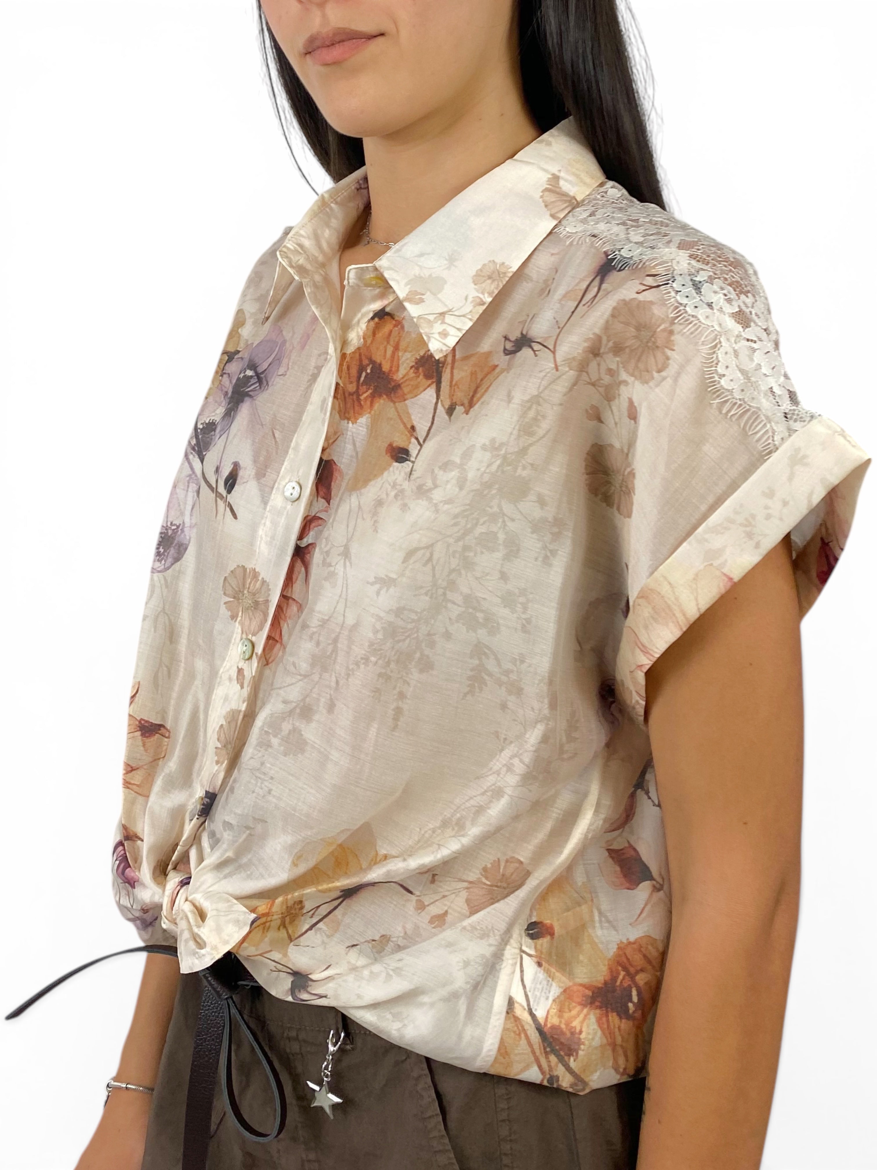 SUSY MIX CAMICIA FLOREALE
