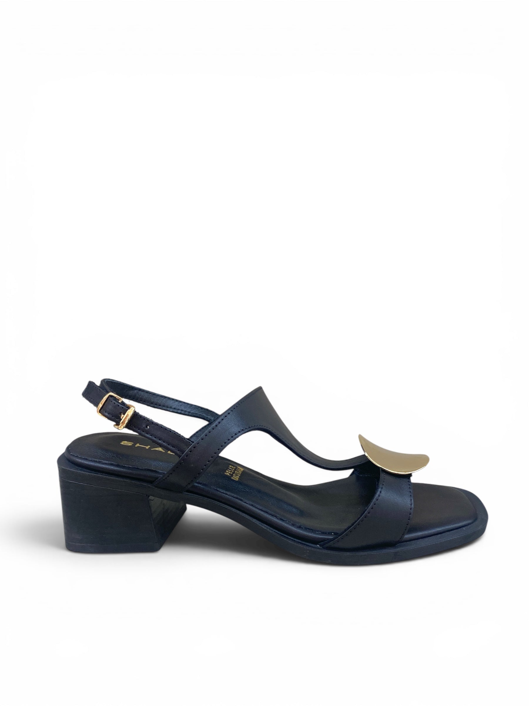 SHADDY SANDALO ACCESSORIO ORO NERO