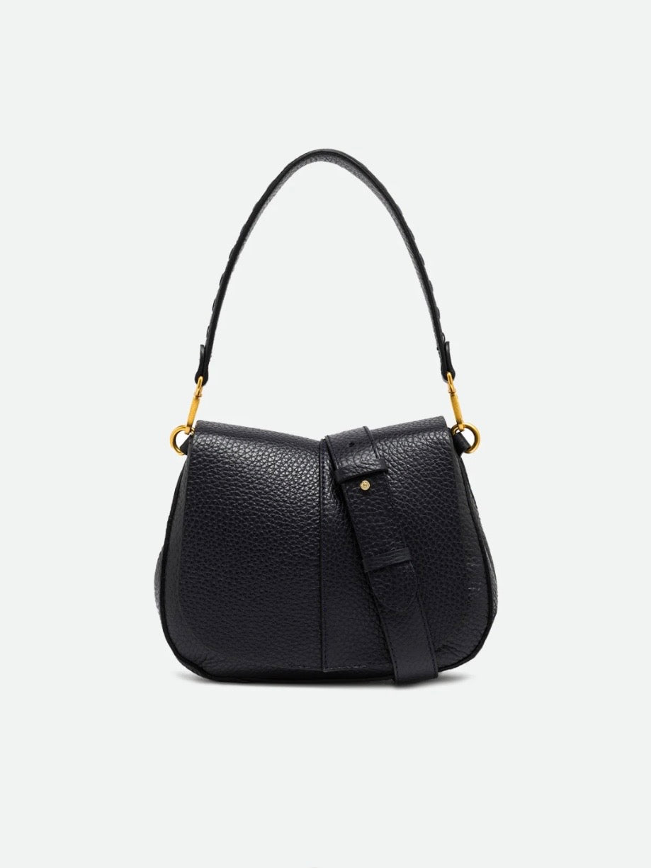 GIANNI CHIARINI BORSA A SPALLA HELENA ROUND NERA