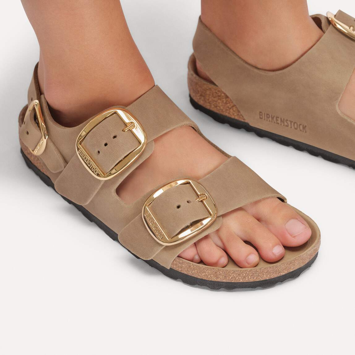 BIRKENSTOCK MILANO BIG BUCKLE TABACCO BROWN