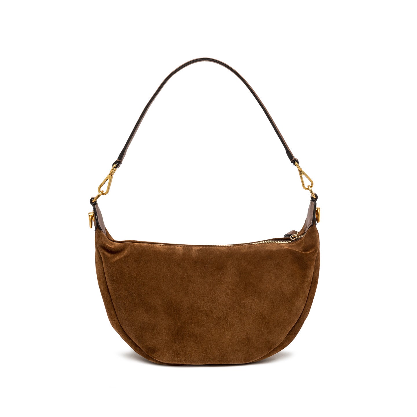 Gianni Chiarini Borsa a spalla in pelle scamosciata aisha cognac