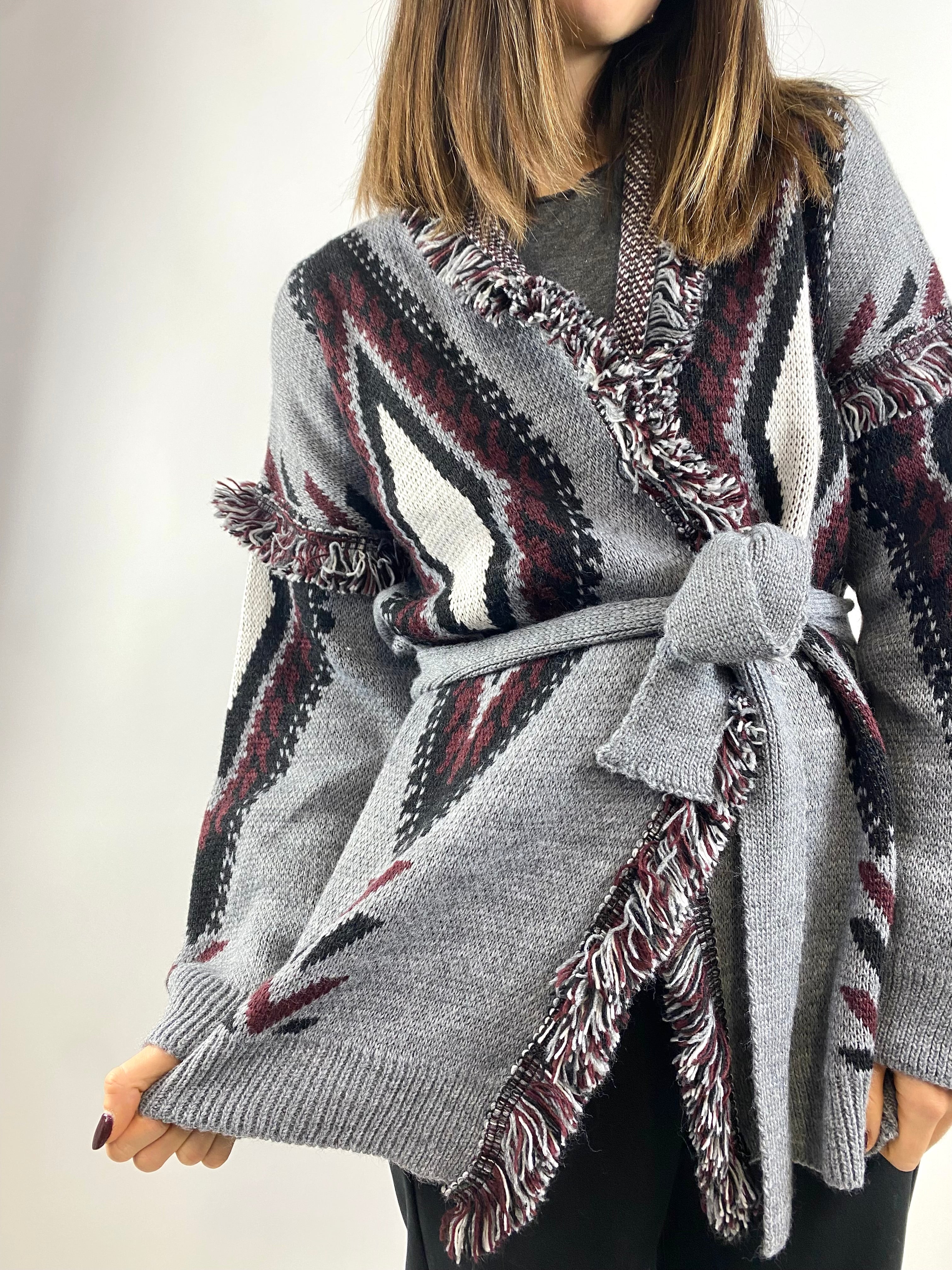 TWO WAY KABAN GRIGIO