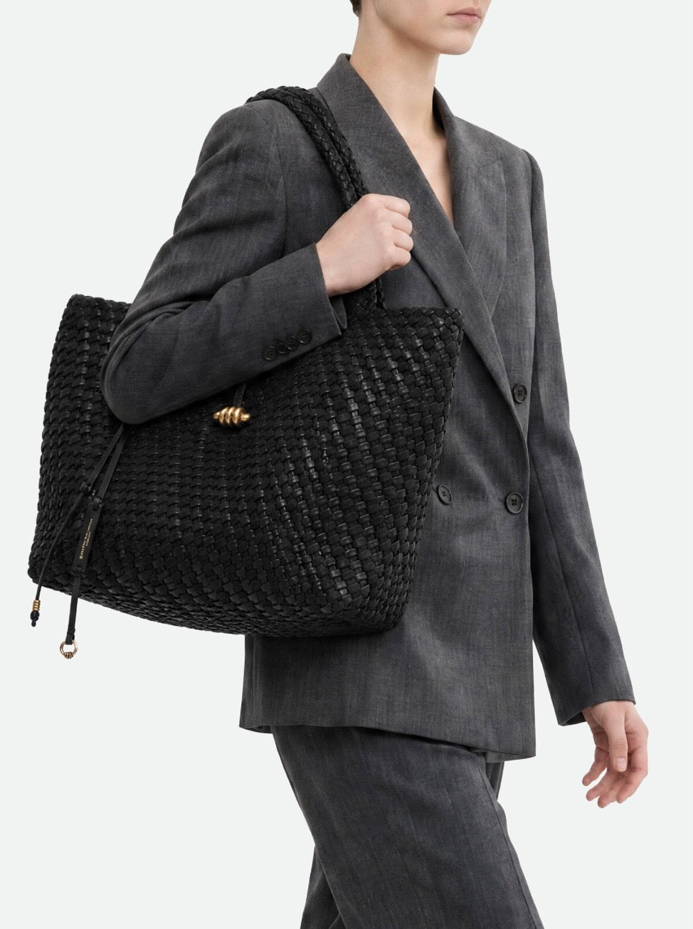 GIANNI CHIARINI BORSA SHOPPING AURELIE NERA