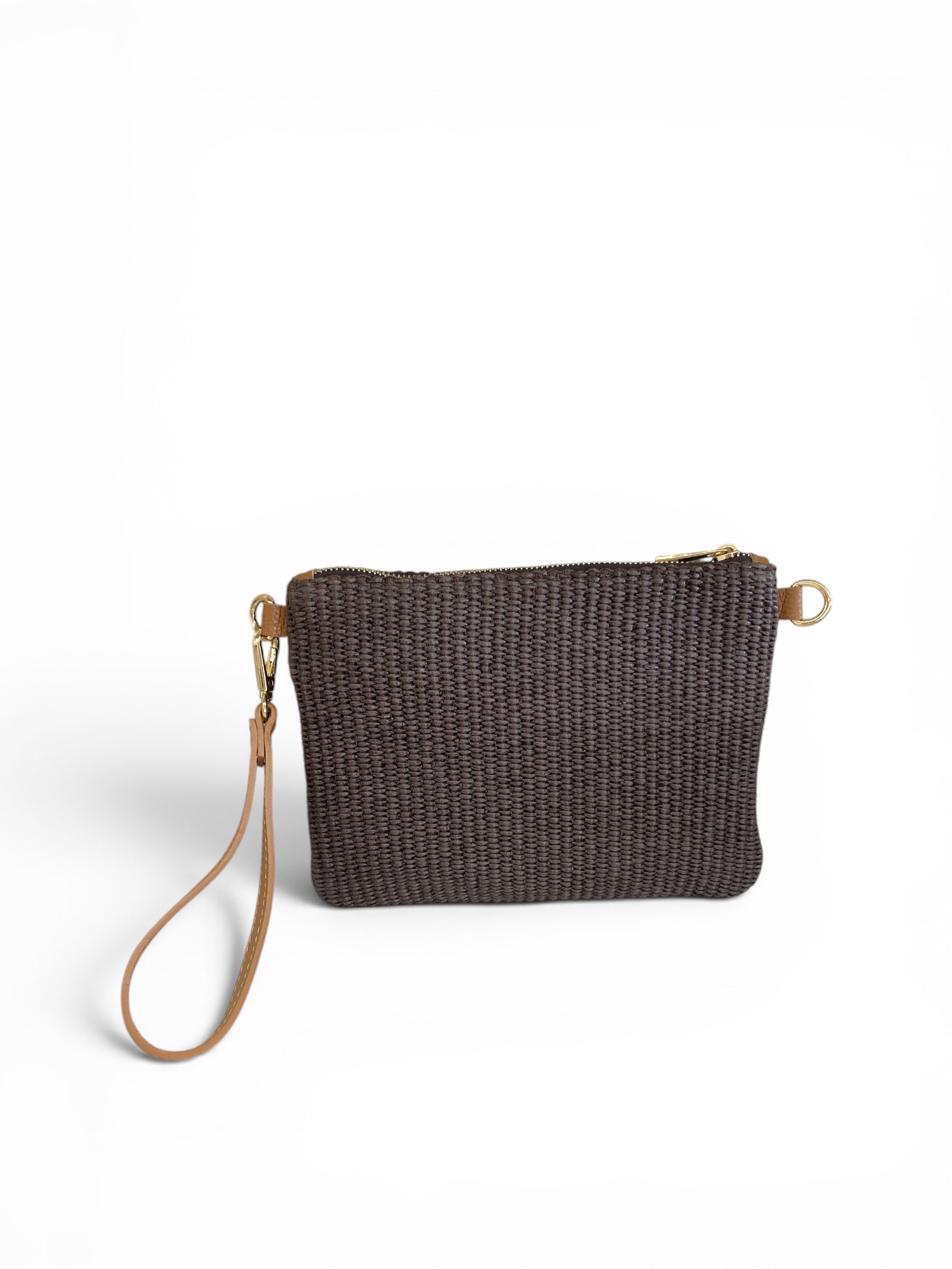 CECILE POCHETTE RAFIA MORO
