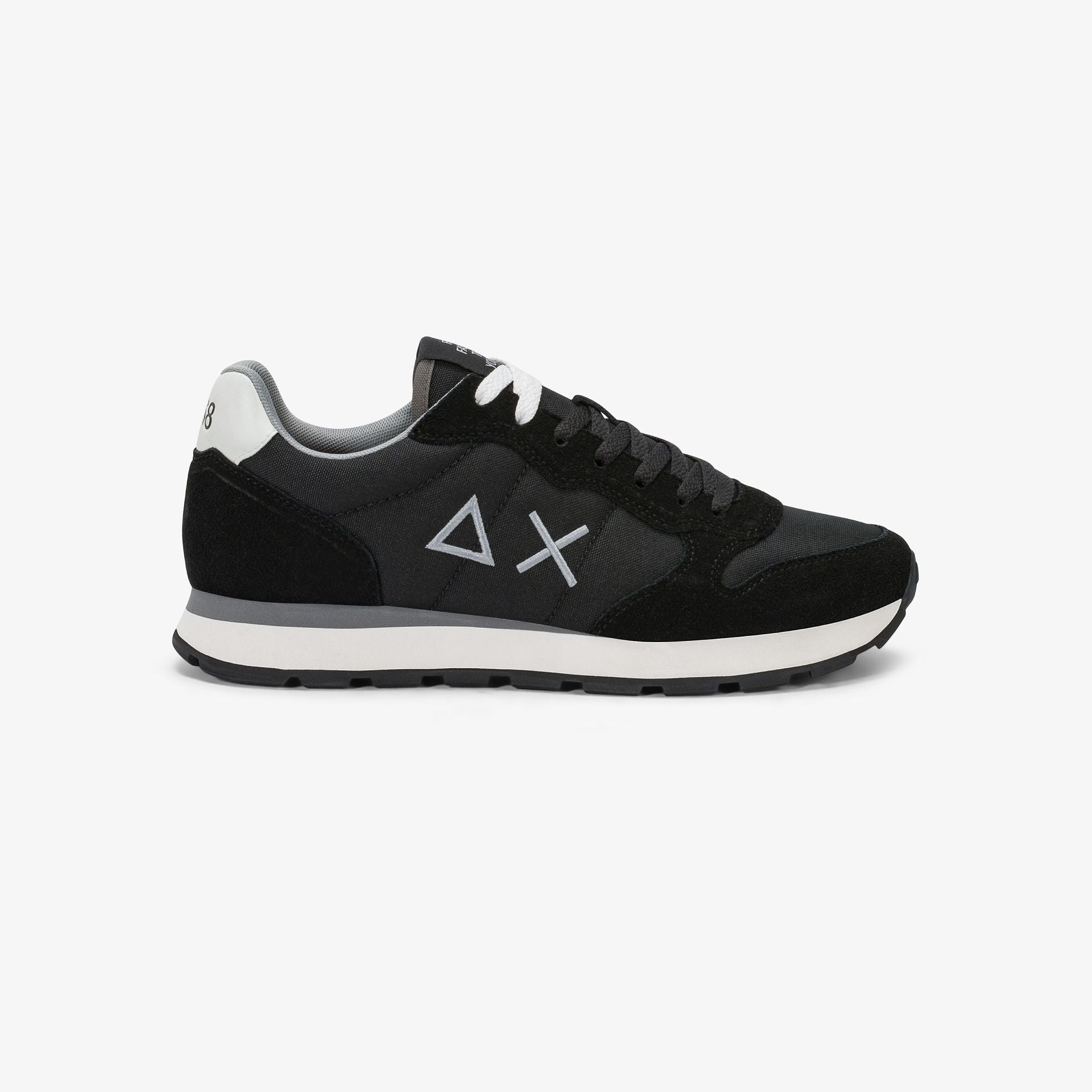 SUN68 SNEAKERS UOMO TOM SOLID NERO