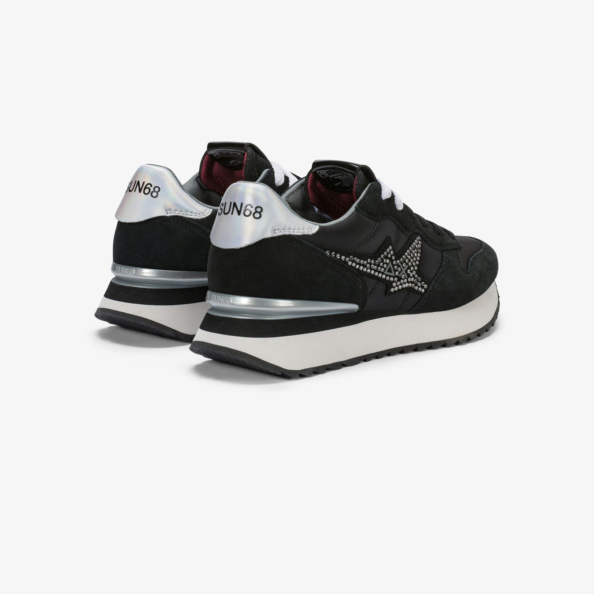 SUN68 SNEAKERS DONNA STARGIRL NERO