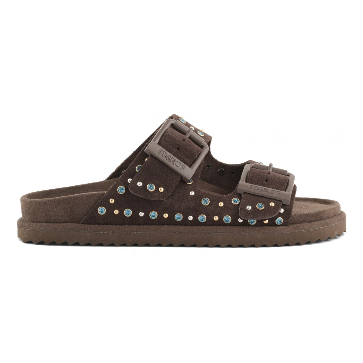 COLORS OF CALIFORNIA CIABATTA MOKA SUEDE