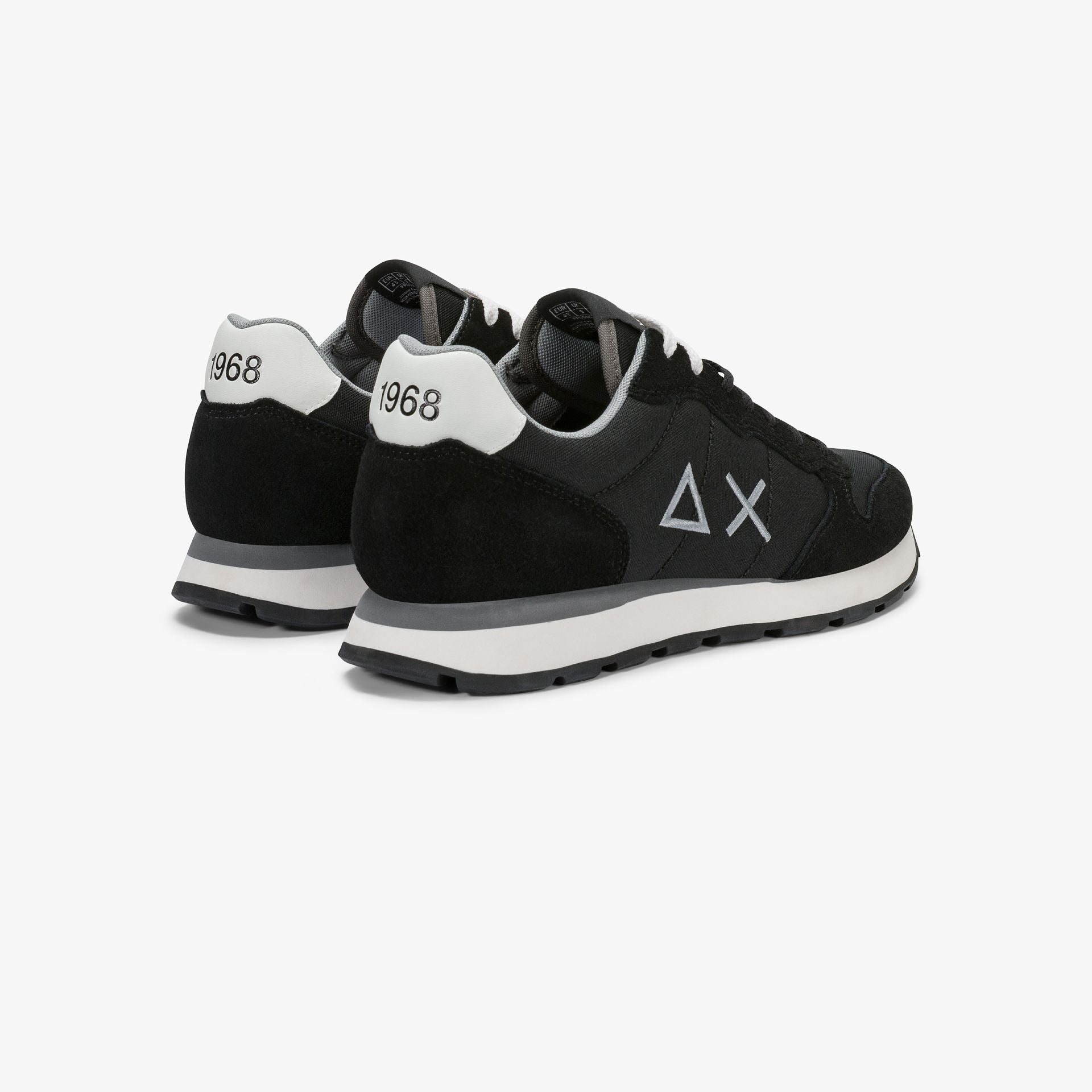 SUN68 SNEAKERS UOMO TOM SOLID NERO