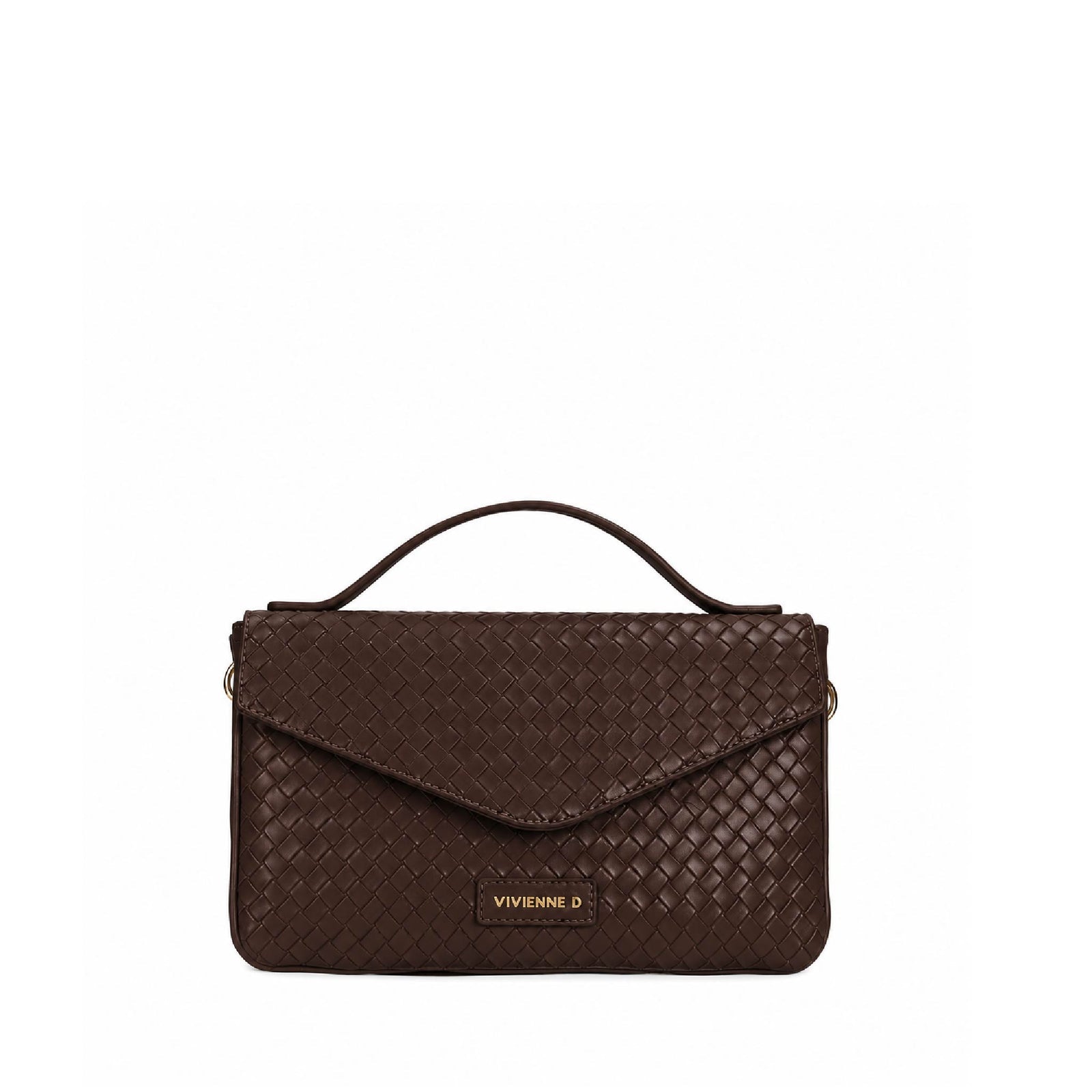VIVIENNE D MINI BAG HOPE TWIST MARRONE