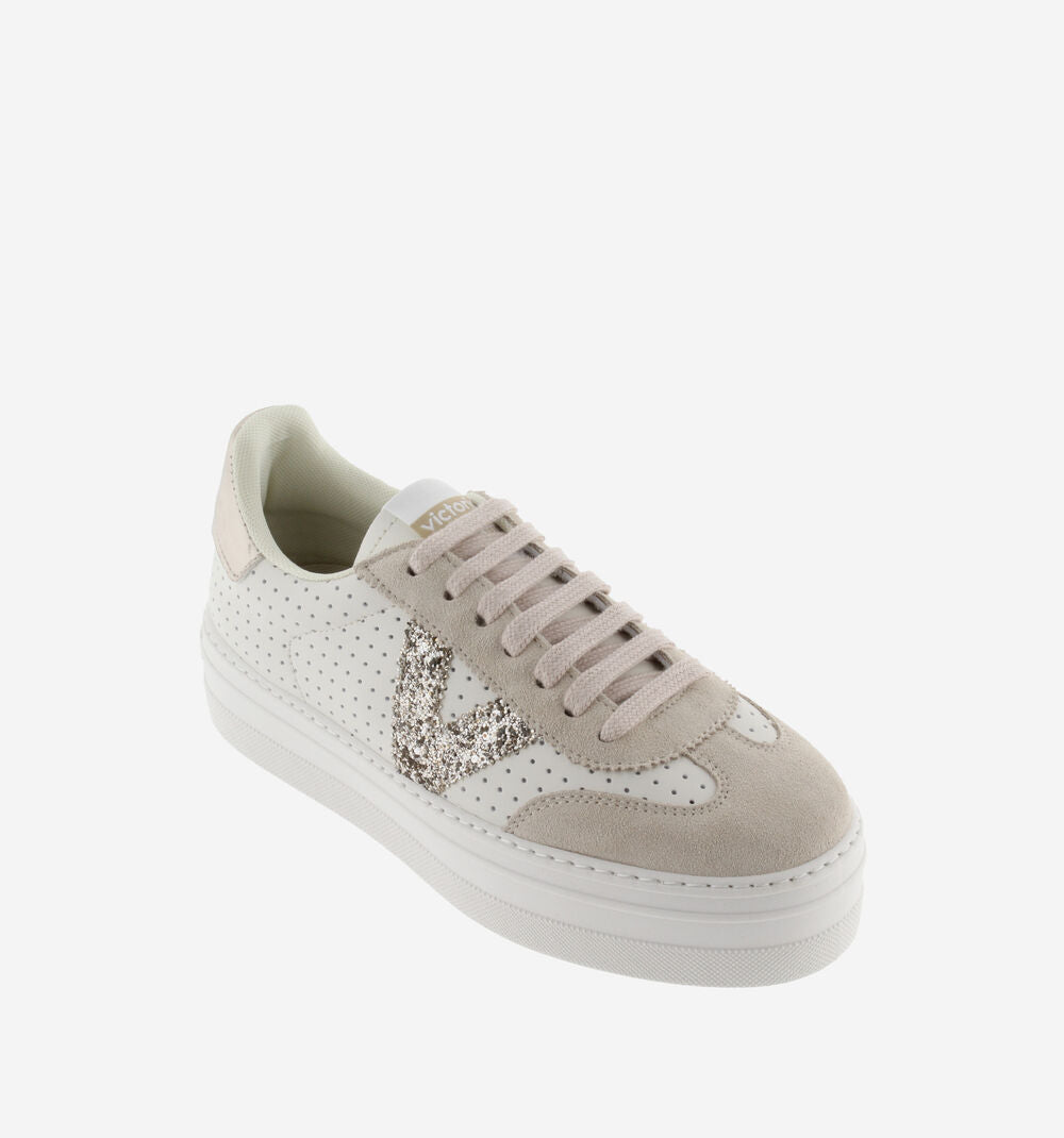 VICTORIA SNEAKERS BARCELONA PLATINO