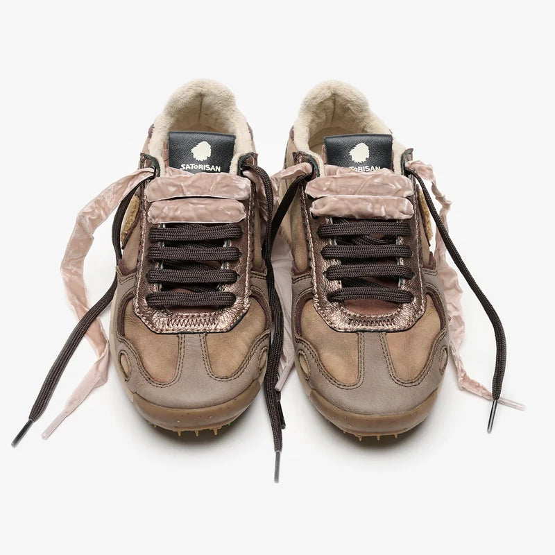 SATORISAN SNEAKERS DONNA CHACRONA PREMIUM EVO CAMEL